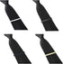 Minimalist Metal Tie Clips for Men, Simple Tie Clip Bar Pinch Clasp for Business Wedding Party Formal Occasions, Gold