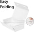 White Gift Box, 9.5x6x3'' Magnetic Closure Rectangle Collapsible Gift Boxes for Bridesmaid Proposal, Wedding, Birthday