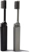 Bamboo Charcoal Folding Toothbrush 2 Pack for Travel, Camping, and Holidays