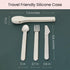 Portion Control Flatware Set - Healthy Eating & Bariatric Diet with Silicone Case (2)