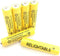 AAA Size NiCd 600mAh 1.2V Rechargeable Batteries for Solar Lamp - 6 PCS Yellow