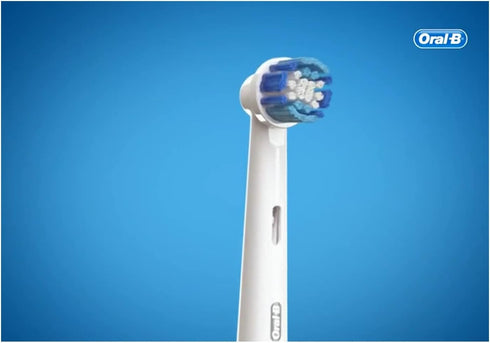 Oral-B Genuine Precision Clean Replacement White Toothbrush Heads, Pack of 8 for Electric Toothbrush, Deep Cleaning