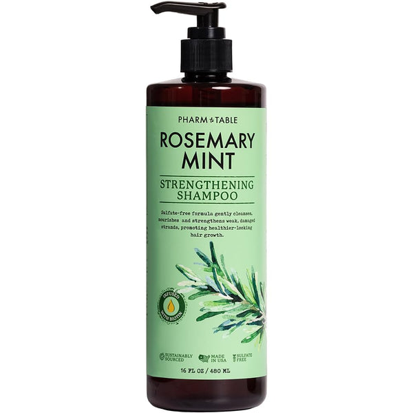 PHARM TO TABLE Rosemary & Mint Shampoo, 480ml