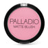 Palladio Matte Blush, Berry Pink, Flawless Velvety Coverage, Soft Matte Look, Even Finish, Effortless Blending Makeup
