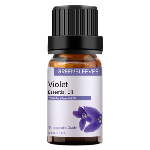 GREENSLEEVES Violet Essential Oil Set, 100% Pure Aromatherapy Oils for Diffuser, 10ml
