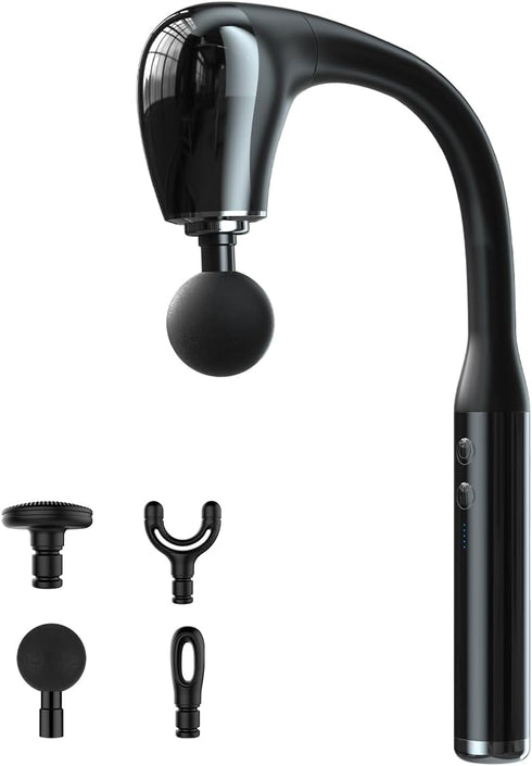 Suzii Massage Gun Upgraded Extension Handle for Deep Massage of the Back to