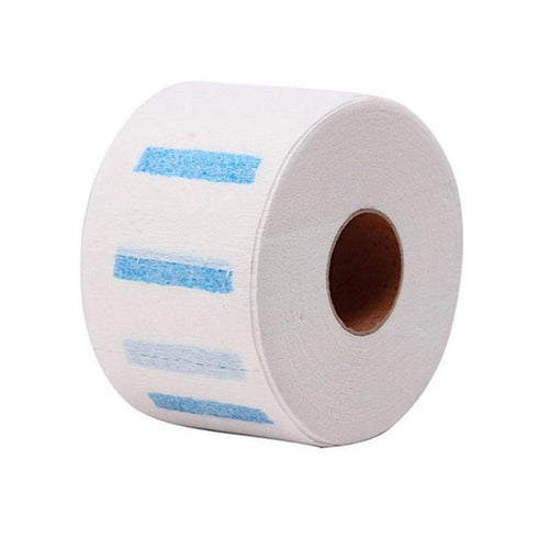 White Haircutting Strips, Stretchy Neck Band for Hair Removal and Waxing, Barber Shop Accessories