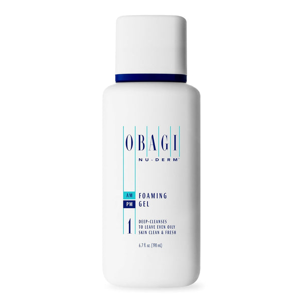Nu-Derm Foaming Gel – Gel-Based Cleanser for Normal, Oily & Sensitive Skin