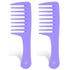 Mini Hair Combs for Women, 2 Pack Small Wide Tooth Comb, Portable Detangling Comb for Curly/Long/Wet Hair, Anti-Static