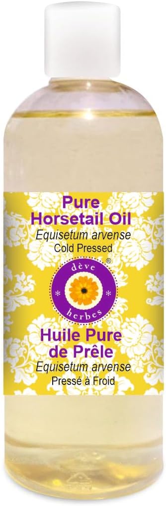 Deve Herbes Horsetail Oil (Equisetum arvense) | Cold Pressed | Pure |