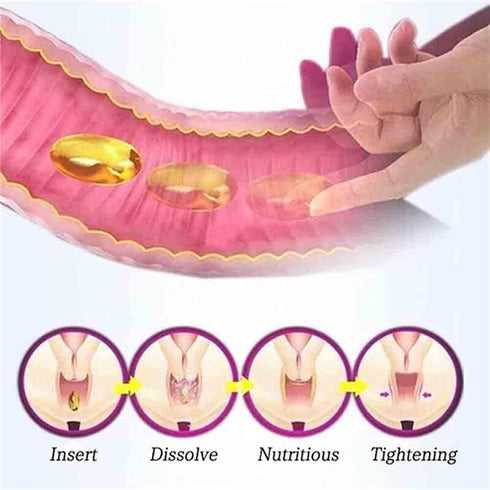 Weabet Slimming (8Bag) Instant Anti-Itch Detox Products, Natural Detox Viginal Capsulesa, Natural Detox Viginal Gel