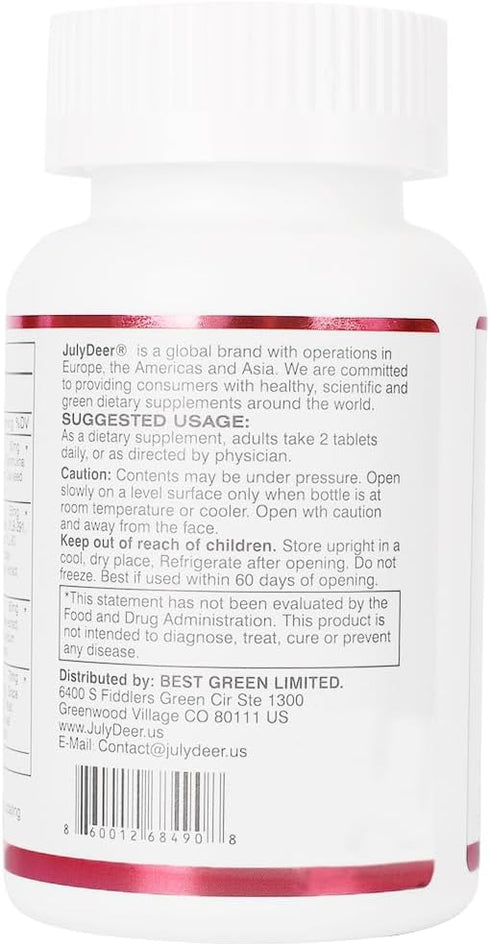 Immunity, 60 JulyDeer One Daily Multivitamin for Women - Complete Multimineral & Multivitamin with Vitamin A, C, D, E