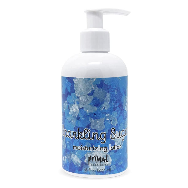 Primal Elements Hand and Body Cream, Shea Butter Lotion, 8 OZ, Sparkling Sugar
