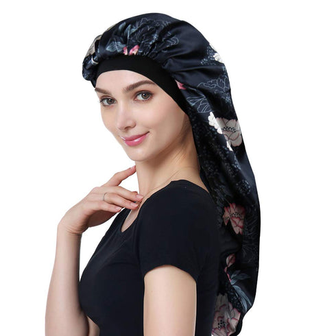 Oversize Bonnet for Braids, Extra Large Sleep Caps for Women