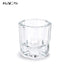 KADS Glass Bowl, 3.9 oz, Crystal Clear, Acrylic Nail Art Mixing Bowl with Lid, Dishwasher Safe