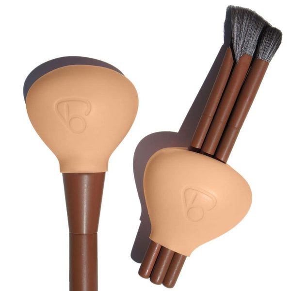 Original Brush Bubble Silicone Makeup Brush Covers for Travel, Storage & Organizer Case for Brushes, Protect Makeup