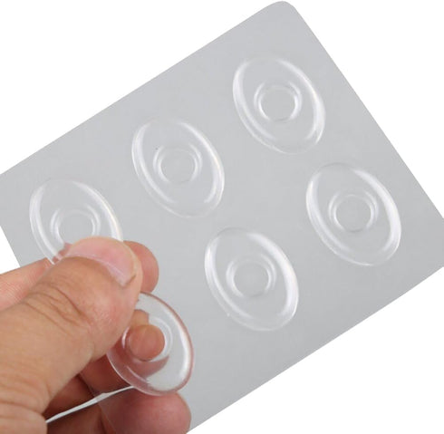 5Sheets(30pcs) Bunion Protector Pads, Silicone Gel Corn Pain Relief Rings, Cushion Pad Caps