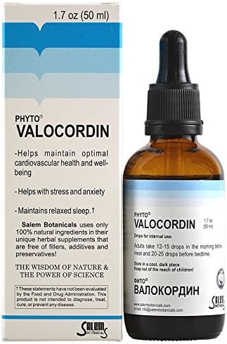 Salem Botanical Tincture, Phyto Valocordin, 1.7 Fluid Ounce