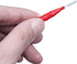 ewinever 50 Count Interdental Brush, Toothpick Tooth Flossing Head, Oral Dental Hygiene Tool (Red+Blue)