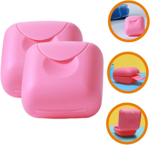 Set 2pcs Foldable Plastic Storage Box - Carrier for Cups