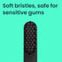 4-Pack Black Toothbrush Replacement Heads, Compatible with Quip Electric Brush Head Refill for Quip Black