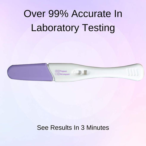 Sure-Aid 99% 4 Pack Pregnancy test | One Step | Over accurate in Laboratory Testing | Easy to Read Results Any Time