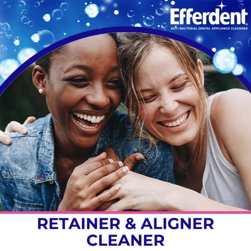 Efferdent PM Overnight Anti-Bacterial Denture Cleanser Tablets, 90 ea (Pack of 2)