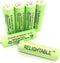 NiMH AA/AAA 600mAh 1.2V Rechargeable Batteries, 6PCS for Solar Lights and Remotes