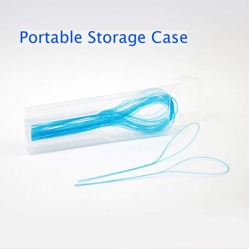 Dental Floss Threaders EasyHonor for Braces, Bridges, and Implants, 210 Count (Pack of 6)