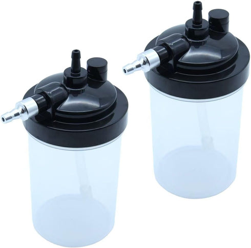 GZKEFEIS Health Personal Care Upgraded Oxygen Humidifier Bottle for 5L or Less Concentrators,