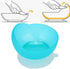 Scooper Bowl with Suction Cup Base, Anti Spill Adaptive Tableware Utensils Disability Aids for Elderly Parkinsons