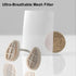 WoodyKnows Ultra-Breathable Nasal Filters for Seasonal and Dust Allergies Aid (Round, L, 6 Pack)