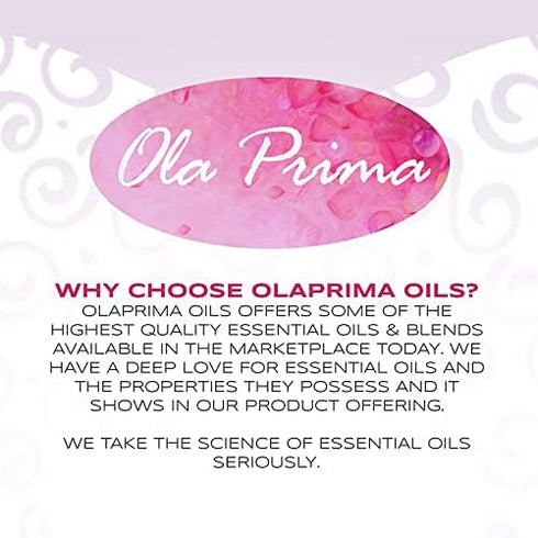 Ola Prima Oils - Lemongrass Essential Oil (4 oz) for Cleaning, Diffuser- Lemon Grass Oil Essential Oil - Lemongrass Oil