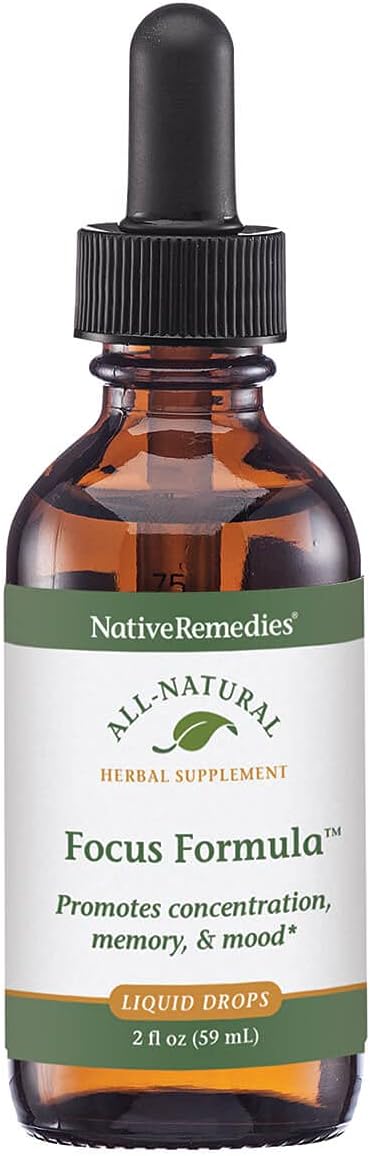 Native Remedies Focus Formula, 2 Fluid Ounce