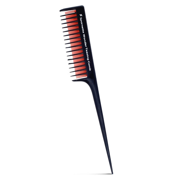 Spornette Little Wonder Rat Tail Comb, Hair Comb for Teasing & Sectioning, Durable & Heat-Resistant
