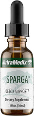 NutraMedix Sparga Tincture - Antioxidant-Rich Asparagus Extract for Cleansing and Detox Support - Mix Liquid Drops with