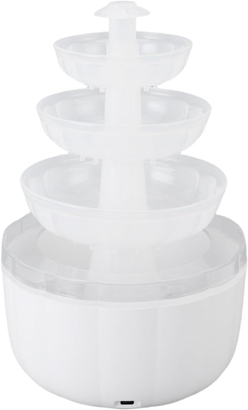 Jeffergarden 500ml Fountain Diffuser Humidifier, Quiet Aromatherapy with Capacity for Living Room and Bedroom