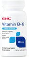 GNC Vitamin B-6 Time Release 200 mg - 100 Vegetarian Tablets, 100 Servings