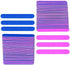 Small Nail Files Bulk, 100 Pcs Disposable Double Sided Emery Boards, Travel Size for Men, Women, Kids (3.3 Inch)