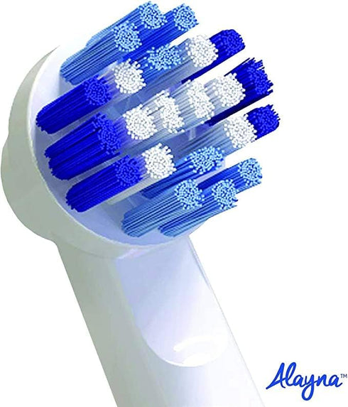 Replacement Brush Heads for OralB Braun, Pack of 4, Professional Electric Toothbrush Heads for Oral-B 7000, Pro 1000,