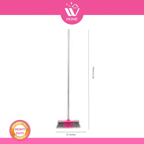 Broom Head Replacement for Home, Kitchen, Office, Courtyard, and Garage Floor Cleaning, 1 Count