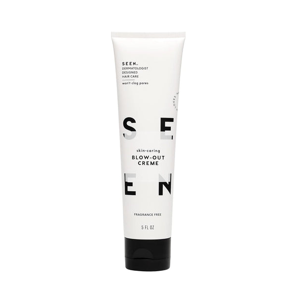 SEEN Blow-Out Creme, Fragrance Free - Non-Comedogenic & Sulfate-Free Hair Cream, Reduces Frizz