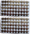 TIANQIU New 100PCS AG10 LR1130 389 LR54 Button Cell Batteries Tray