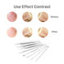 Pinkiou Blackhead Removers | 8-in-1 Acne Extractor Tool Kit for Face and Nose | Blemish Removal Skincare