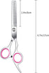 Thinning Shears for Hair Cutting, 6.7In Stainless Steel Scissors for Professional Haircut Trimming & Blending