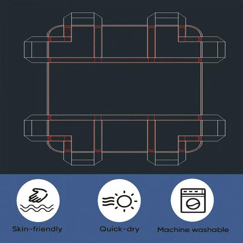 Positioning Bed Pads for Elderly Slide Sheets for Moving Patients, Beds Pads with Handles, Transfer Boards, Draw Sheets