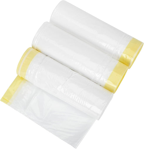 Holuwiso 15 1.3 25.2 30.3 Inches 60 Count Gallon Trash Bags Drawstring, Mil Ultra Thick High Stretch Tall Kitchen