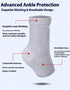 Oloxayi One Compress Bamboo Foot Sleeves - Breathable, Elastic Compression Socks with Arch Support for Daily Wear