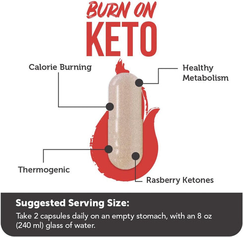 Vitamin Bounty Burn On Keto Multivitamin, Nutritional Support with Magnesium, Potassium, and MCT, 60 Capsules