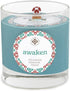 Aromatherapy Candles Seeking Balance Wood Wick Spa Candle, 5.8-Ounce, Awaken: Basil & Lime